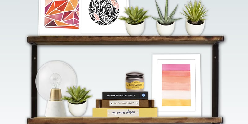 Styling Secrets: Decorating Shelves